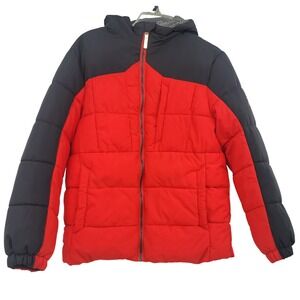 ZeroXposur Boys 14/16‎ Outdoor Winter Fall Snow Full Zip Hooded Puffer Gorpcore